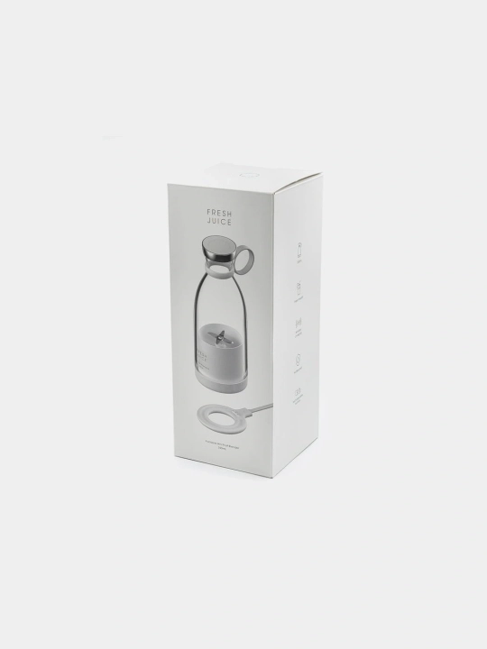 Portativ mini blender ametist – smuzi va sharbat uchun, USB zaryadl