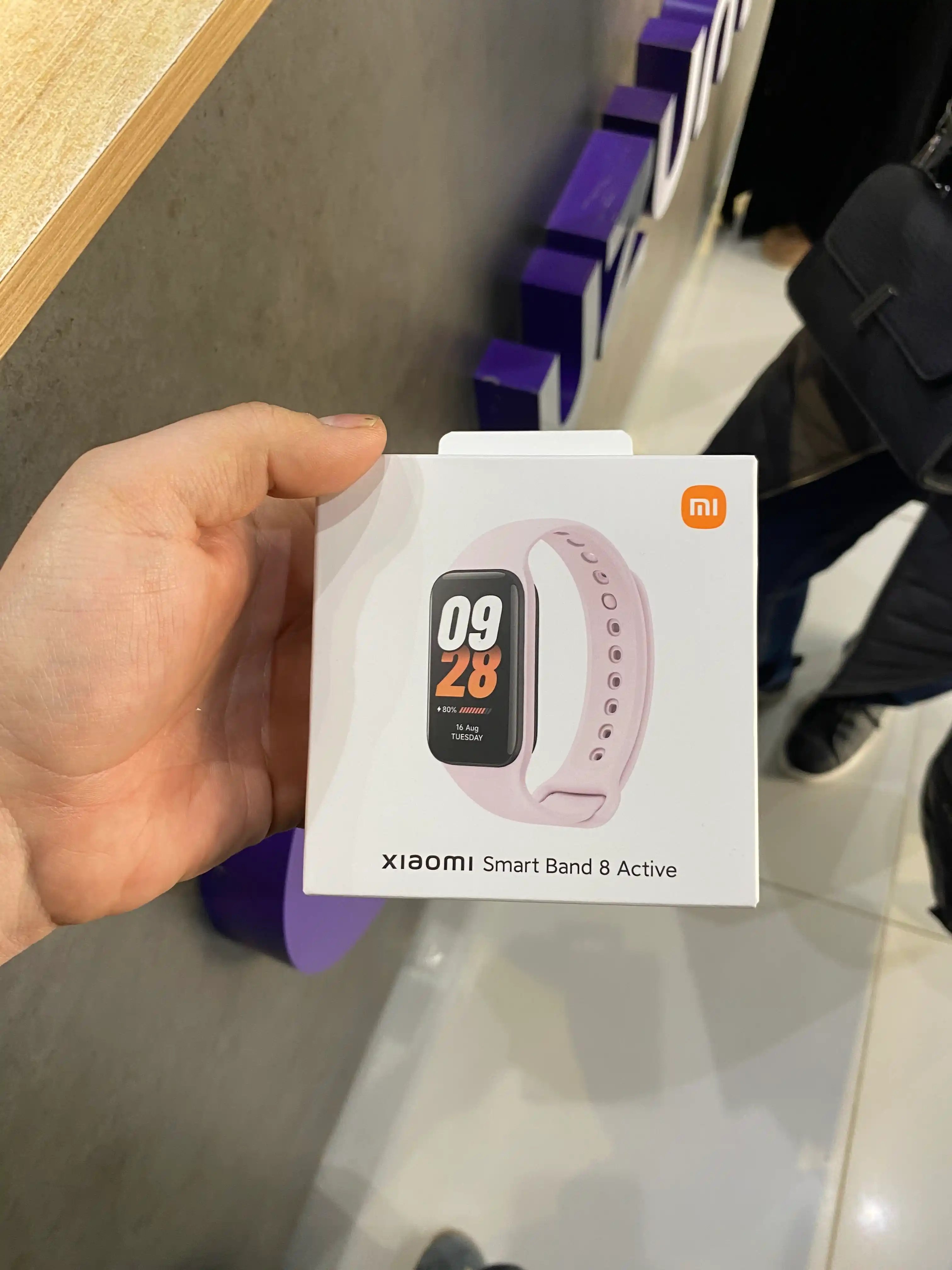 Xiaomi Smart Band 8 Active, умный фитнес браслет часы, глобальная версия, с русским языком