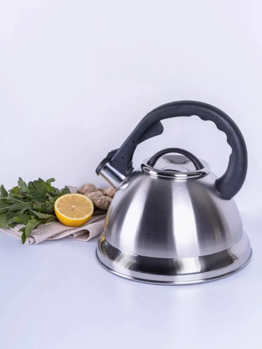 3 l, zanglamaydigan po‘lat choynak – hushtakli (Whistling) choynak - 