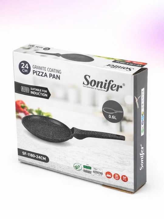 Сковорода для блинов, 24 см, антипригарная, pancake pan, удобная кухонная сковорода