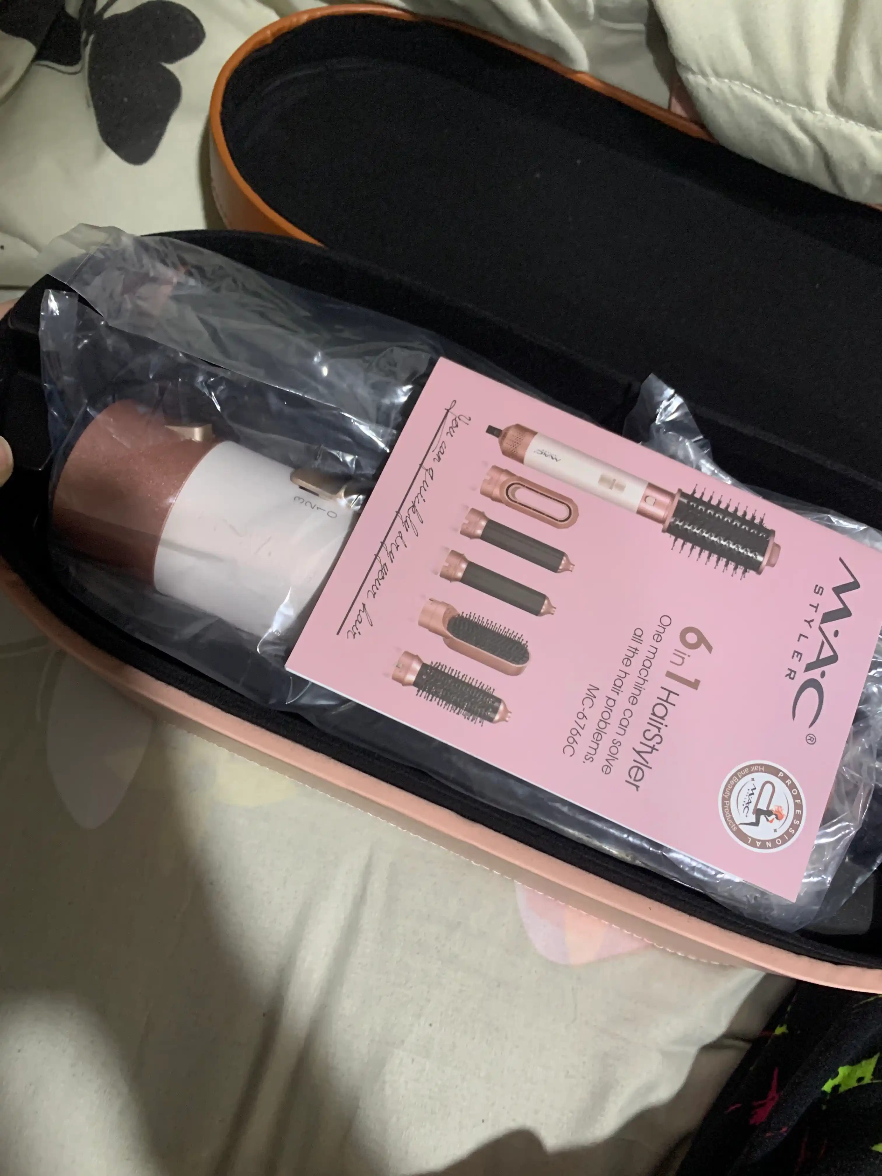 Фен для волос MAC styler MC-6766, 6 в 1, воздушная укладка и автоматическая плойка