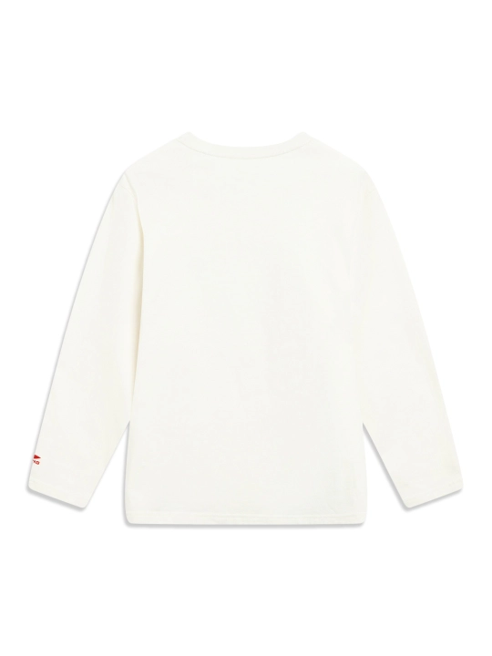 Детский лонгслив Li-Ning YHSW125 из мягкого хлопка Cotton Soft