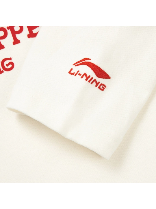 Детский лонгслив Li-Ning YHSW125 из мягкого хлопка Cotton Soft