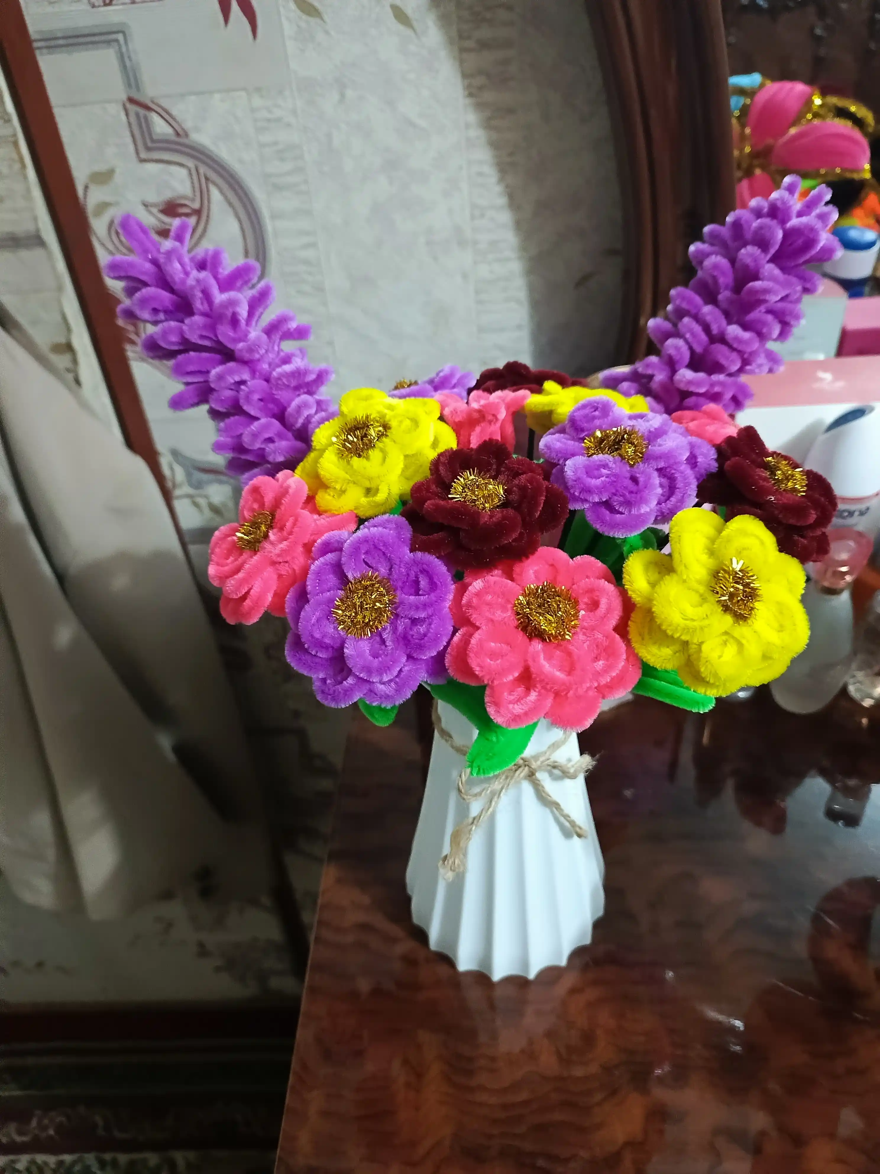 Набор синельной проволоки для рукоделия и творчества. В наборе 120 штук, по 100 штук