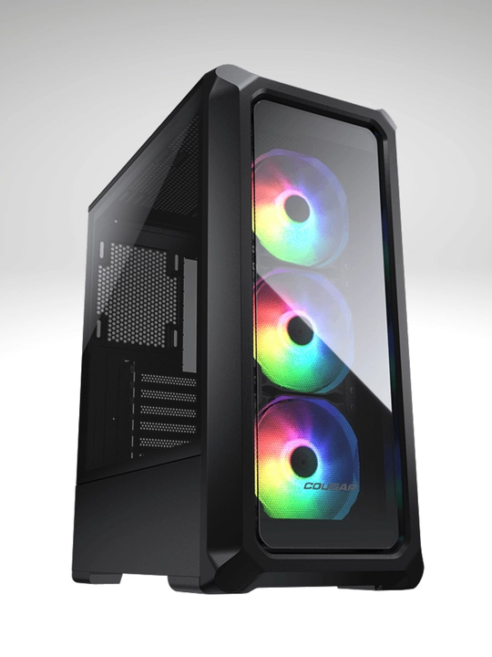 Kompyuter korpusi Cougar Archon 2 RGB, Mid-Tower, 3x120mm RGB fan, Shisha panel - 