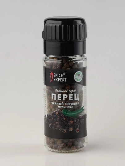 Перец чёрный горошек "мельница" SPICE EXPERT, 50 г — SE-MURCHQO
