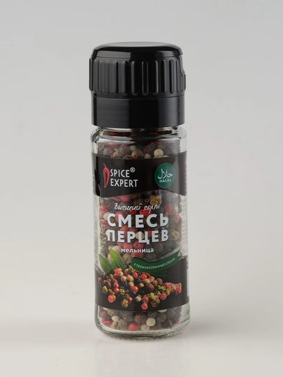 Смесь перцев горошек "Мельница" SPICE EXPERT, 50 г — SE-QALATGM
