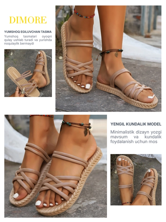 Ayollar tapochkalari DIMORE SoftWeave