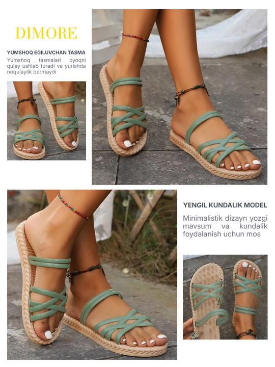 Ayollar tapochkalari DIMORE SoftWeave