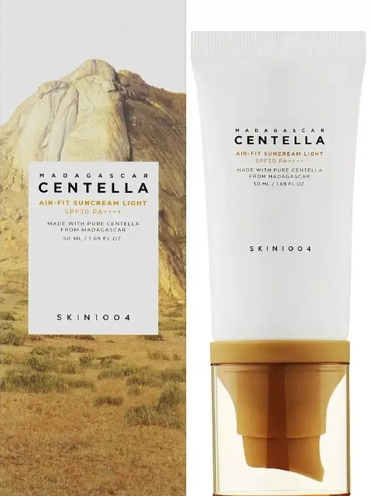 Quyoshdan himoya kremi SKIN1004 Madagascar Centella Air-Fit Suncream Light SPF30 PA++, 50 ml