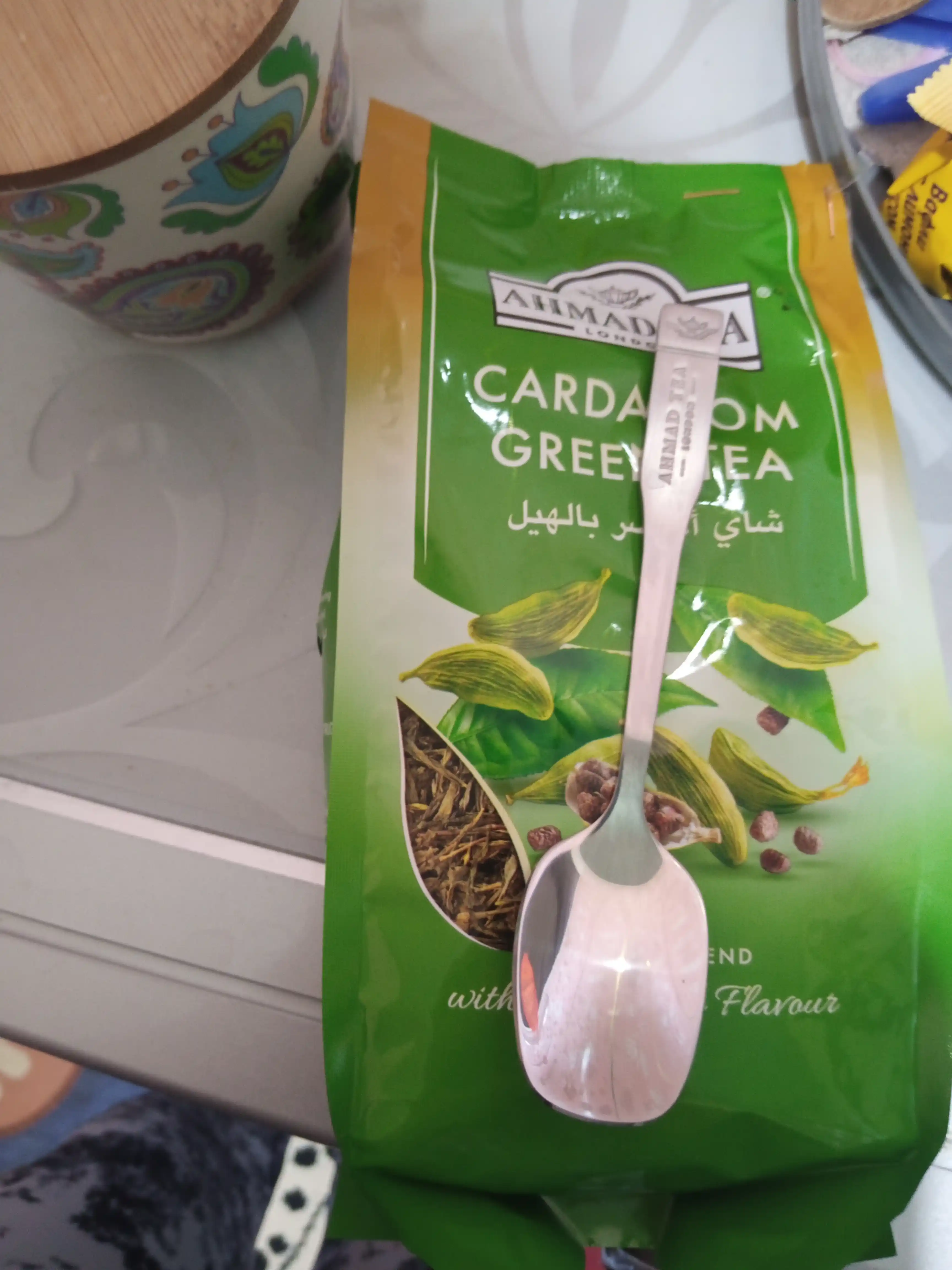 Yashil choy Ahmad Tea, Kardamon 200gr (1753)