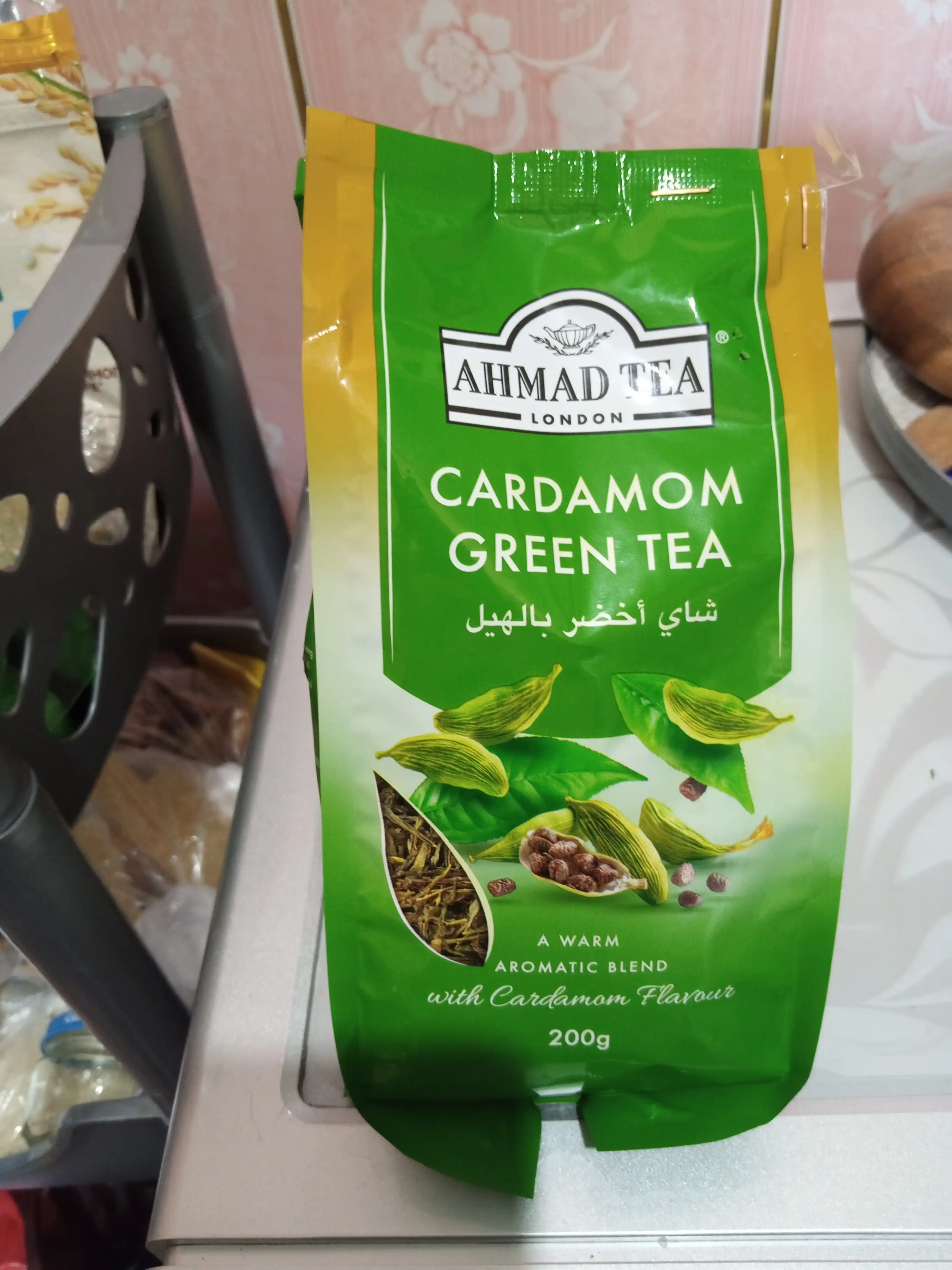 Yashil choy Ahmad Tea, Kardamon 200gr (1753)