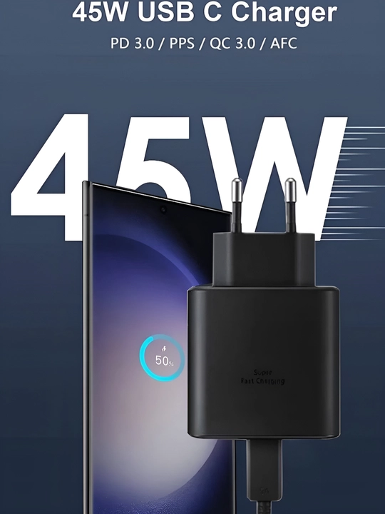45W Samsung – Быстрое зарядное устройство комплект! - 