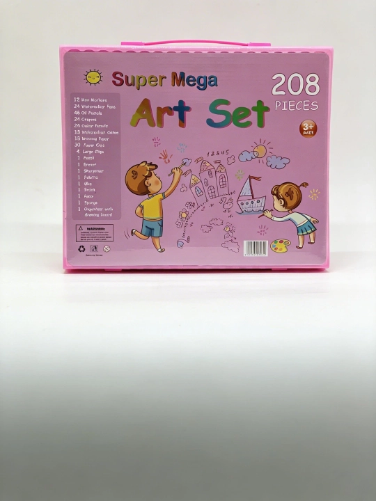 Mega Art Set , набор для рисования,  для детей 208 предметов