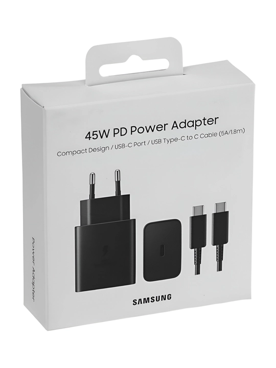 45W Samsung – Быстрое зарядное устройство комплект!
