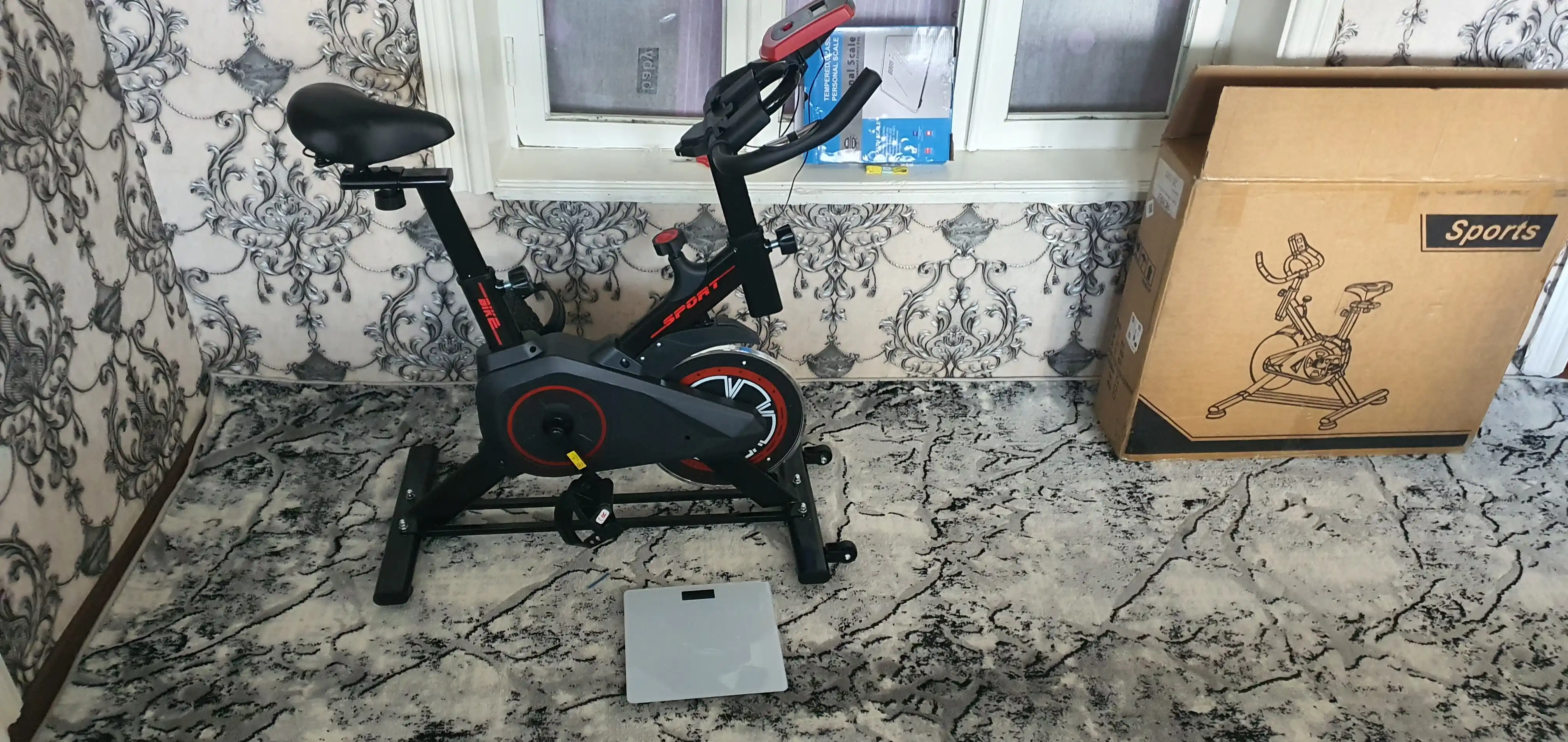 Velotrenajyor ENVITY E701 — bluetoothli sport velosiped, yurak urishini o‘lchovchi displey