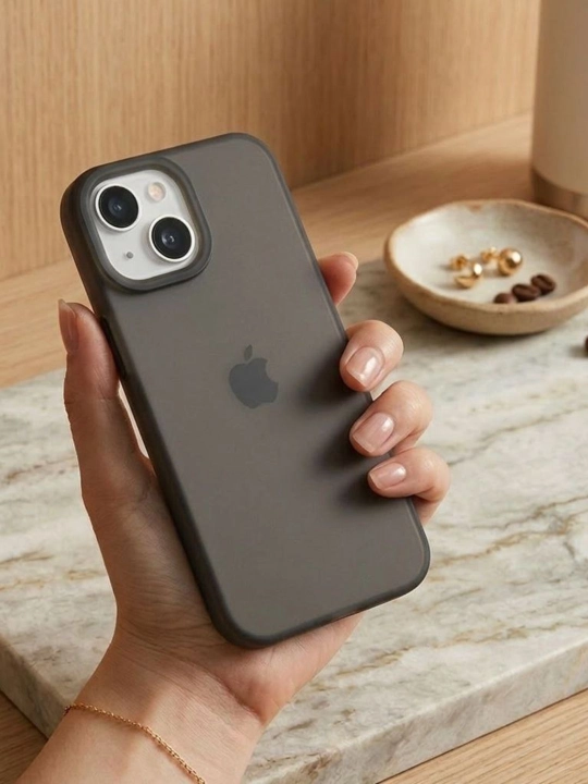 Прозрачный силиконовый чехол для iPhone - 