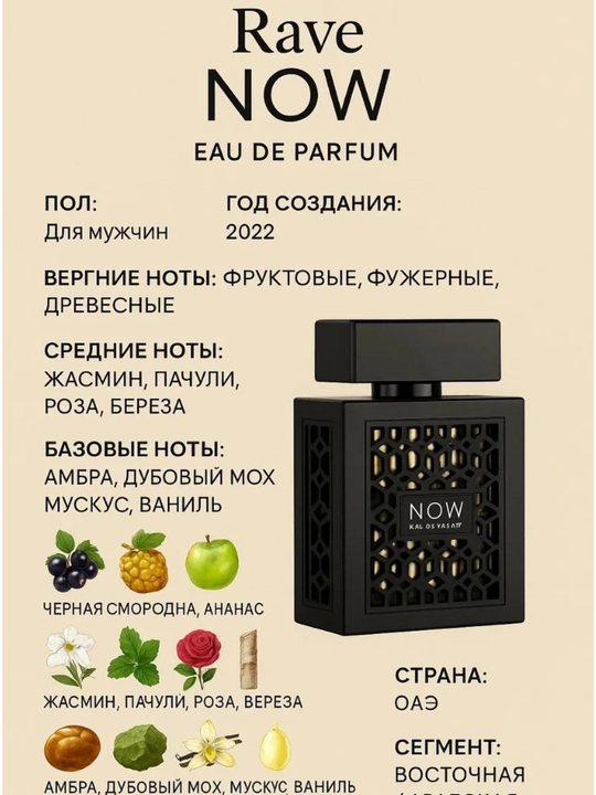 Duxi NOW RAVE мужские духи 100 мл стойкий парфюм для мужчин  аромат