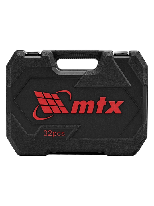 Набор инструментов MTX, CrV, 1/2", кейс, 32 предмета, 135279