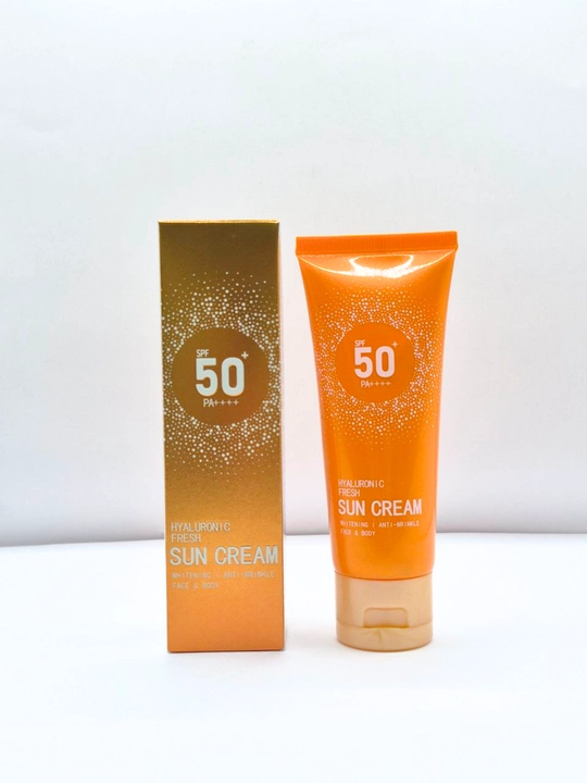 Hyaluronic Fresh Sun Cream SPF 50+ – gialuron kislotali, namlantiruvchi quyosh kremi, 60 g - 