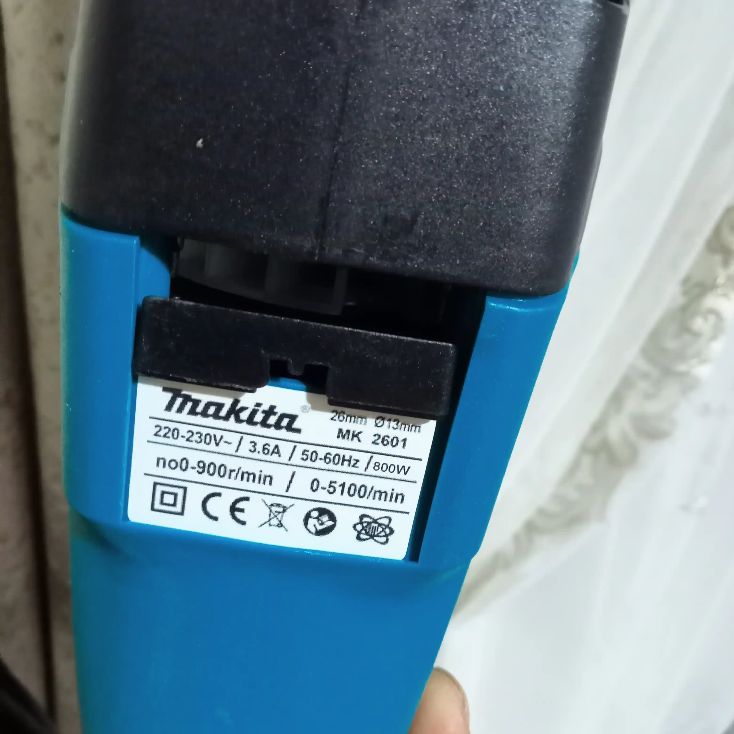 Перфоратор MK 02-26 SDS PLUS, 26 мм, 800 Вт, 900 об/мин, 5 буров в комплекте