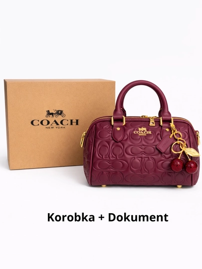 Женская сумка в стиле COACH кросс-боди, через плечо из эко кожи