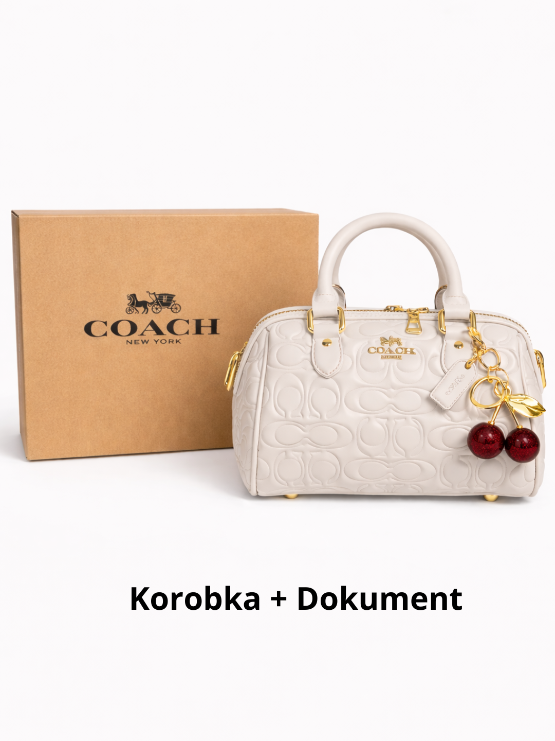 Женская сумка в стиле COACH, Crossbody — модель, которую носят через плечо - 