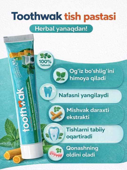 Misvoqli tish pastasi, TURKIYA - 