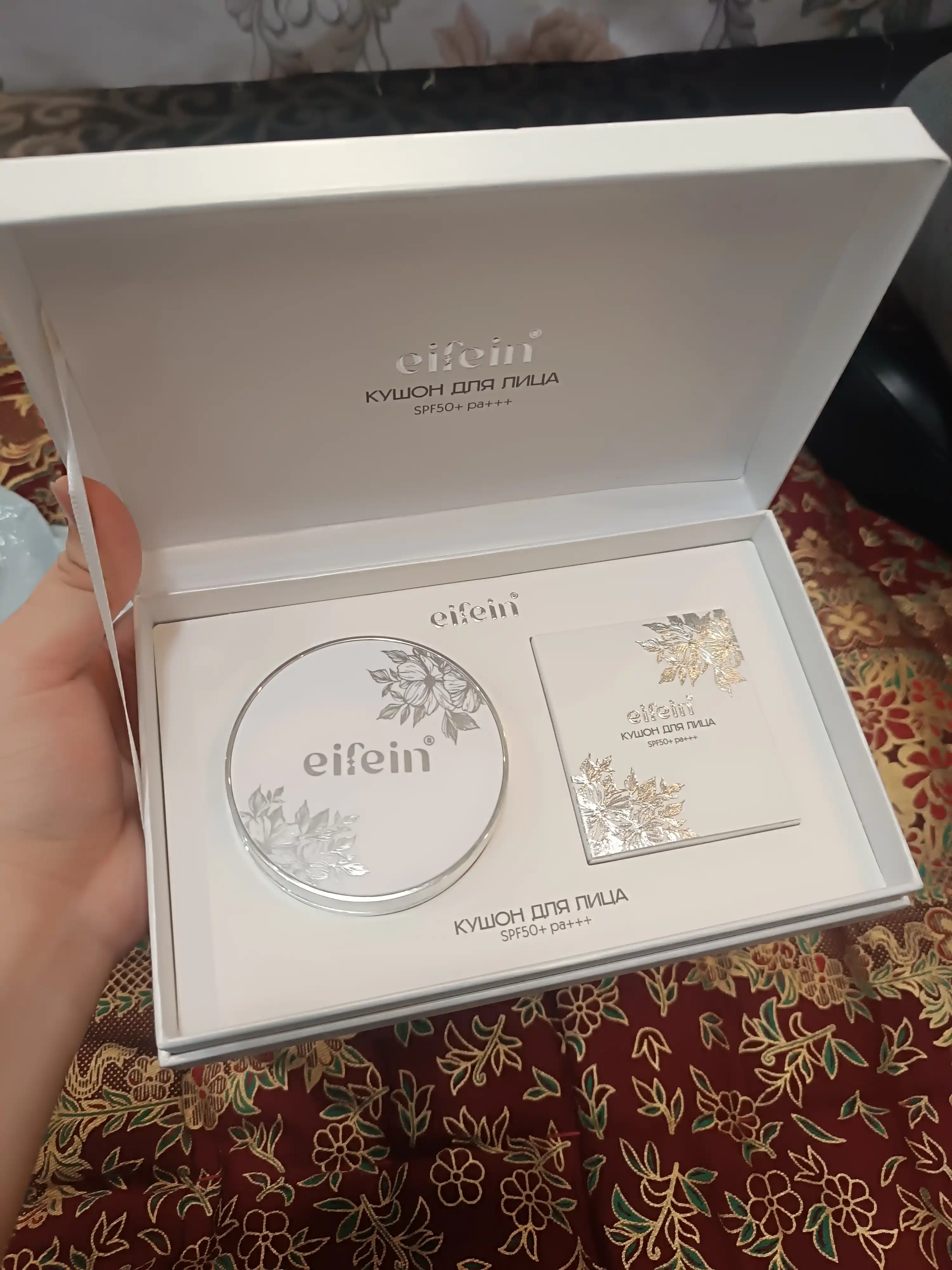 Eifein kushon SPF50+, 13 och, 21 o‘rtacha