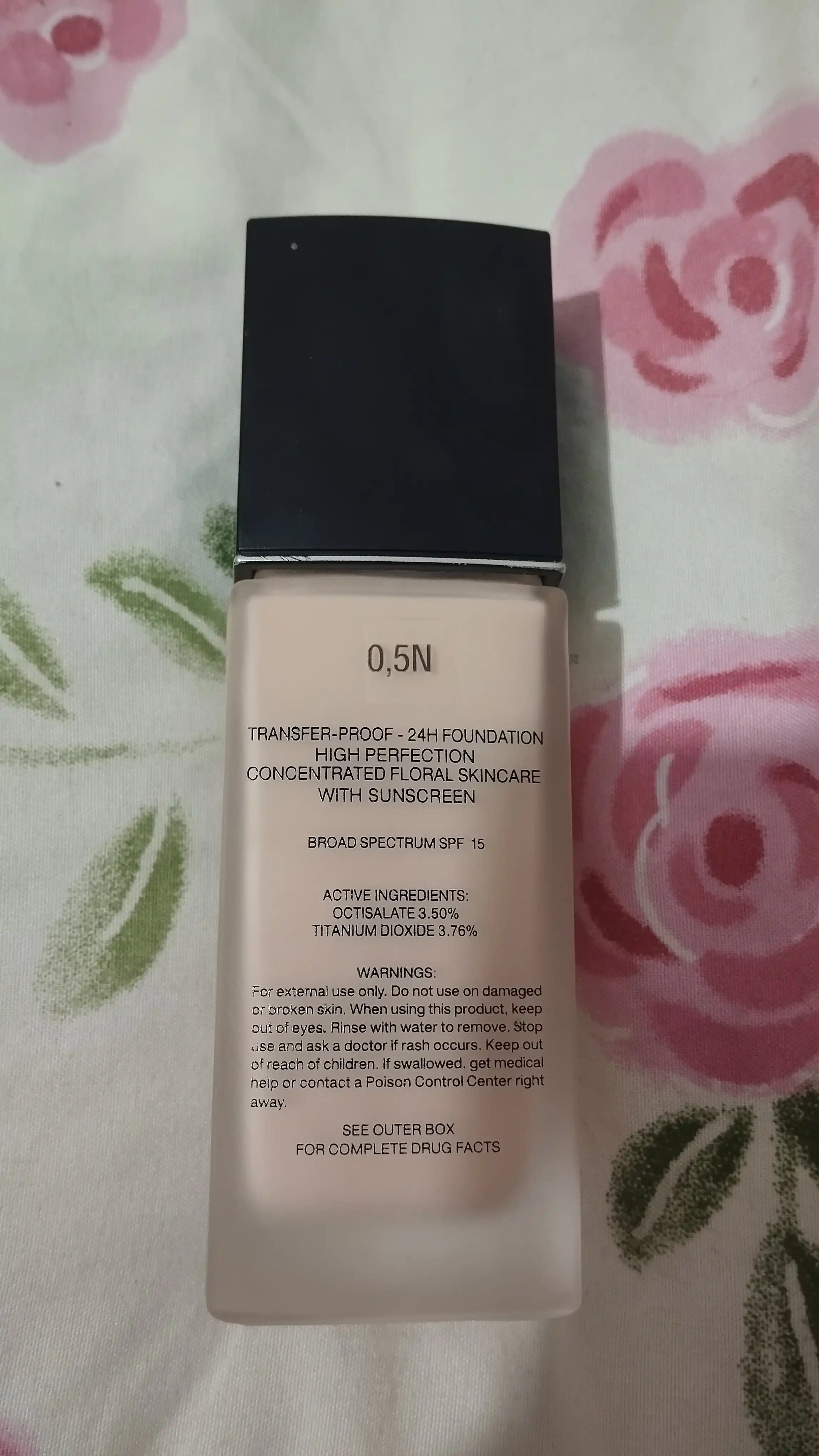 Tonal krem Dior Forever Skin Glow Foundation SPF 20/PA+++, ton: ON, 0,5N