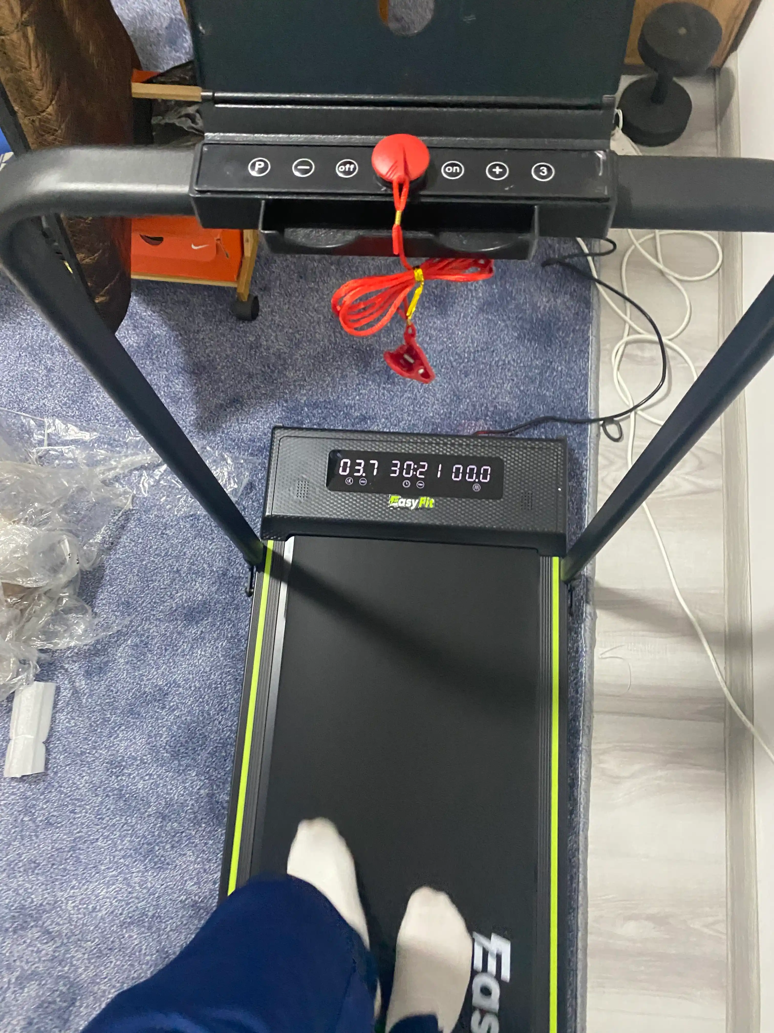 Yugurish yo‘lagi HOMEX H7, 120 kg gacha, elektr, yig‘iladigan