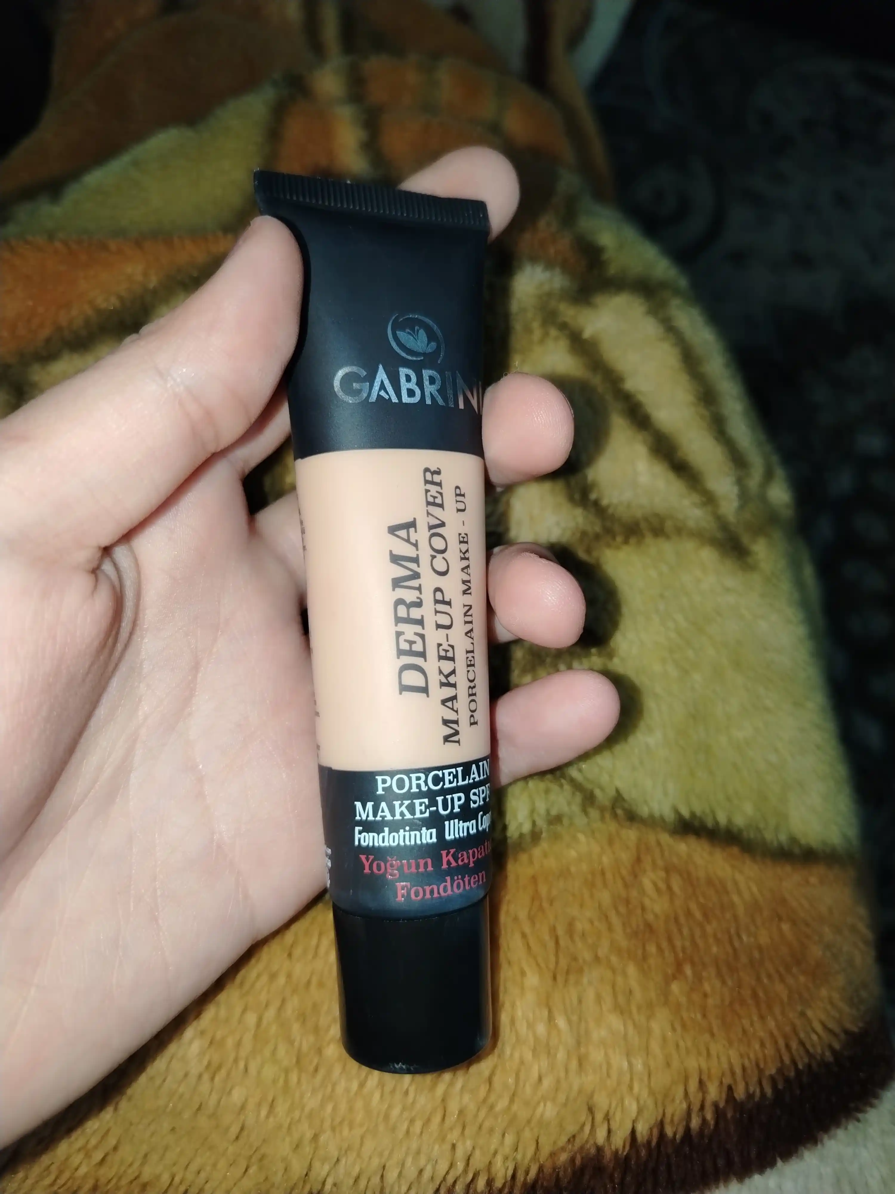 Matlovchi Gabrini Drema tonal krem, makiyaj ostiga most keluvchi, tonal krem SPF 15, 40 ml