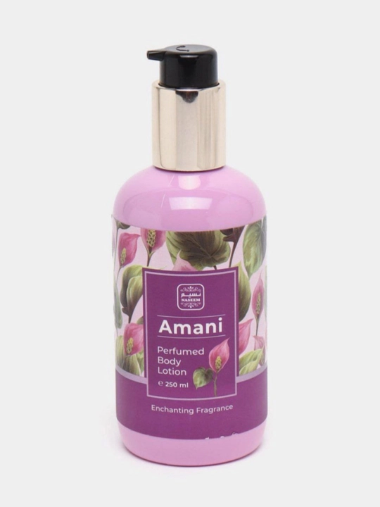 Безалкогольный парфюмированный лосьон для тела Bushra, Lamsa, Sadaat body lotion, 250 г - 
