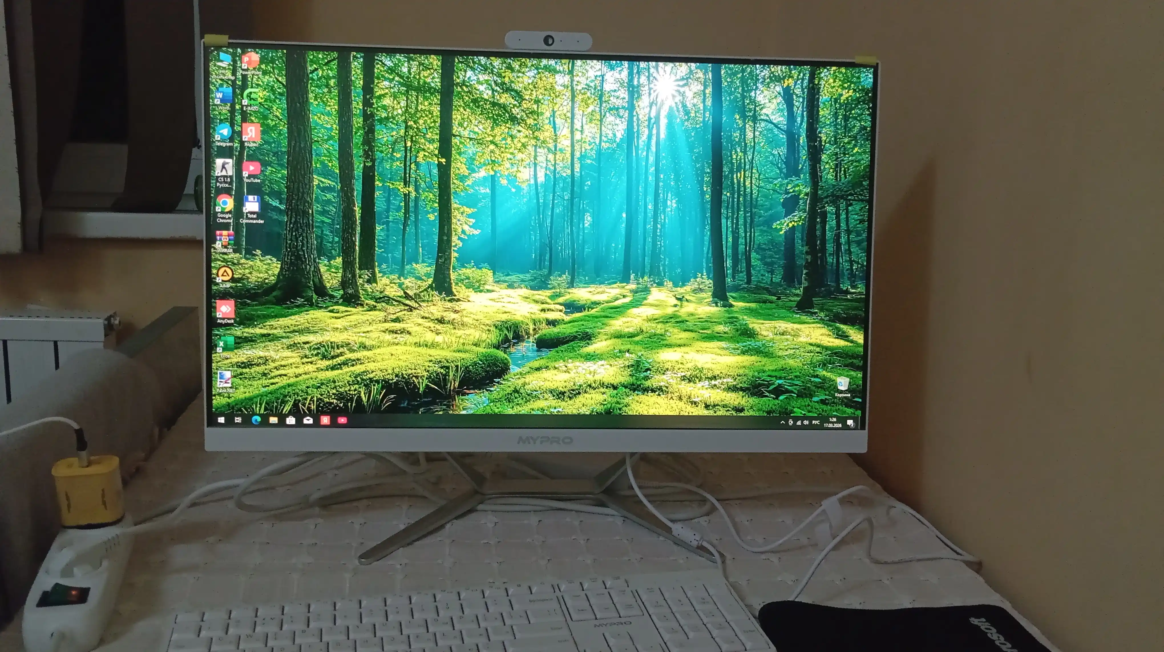 Моноблок MYPRO  27", i5-3470, 16GB, SSD 512GB,в бонус 32 гб флешка, клавиатура и мышка