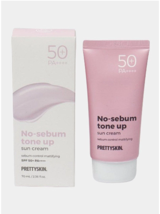 Увлажняющий солнцезащитный крем для лица Pretty Skin SPF50+ PA++++, 4 вида, 70 мл - 