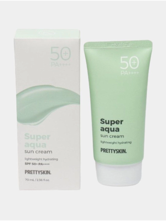 Увлажняющий солнцезащитный крем для лица Pretty Skin SPF50+ PA++++, 4 вида, 70 мл - 