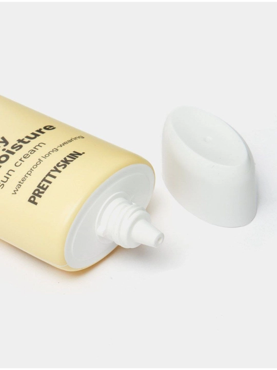 Pretty Skin Yuz uchun namlovchi, quyoshdan himoyalovchi krem SPF50+ PA++++ 4xil, 70ml