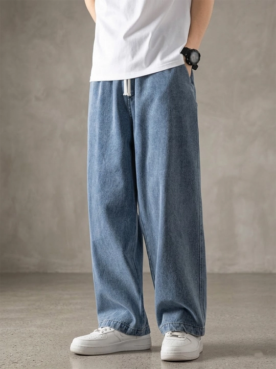 Erkaklar uchun baggi jinsilari,oversize,boyfriend,klosh,keng jinsi shim,эркаклар кийимлари - 