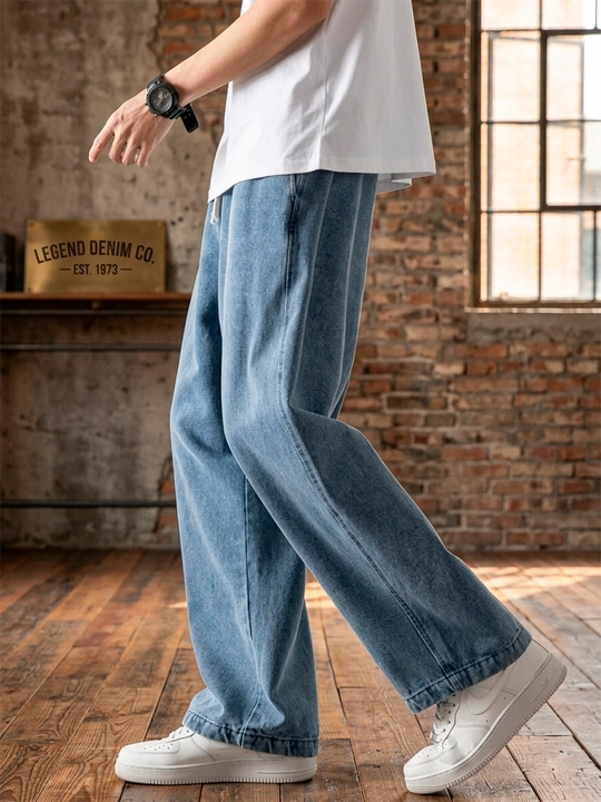 Erkaklar uchun baggi jinsilari,oversize,boyfriend,klosh,keng jinsi shim,эркаклар кийимлари