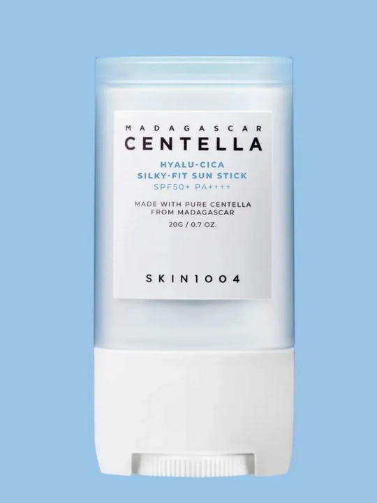 SKIN1004 Madagascar Centella Hyalu-Cica Silky-Fit Sun Stick SPF50+ PA++++ – quyosh stik - 