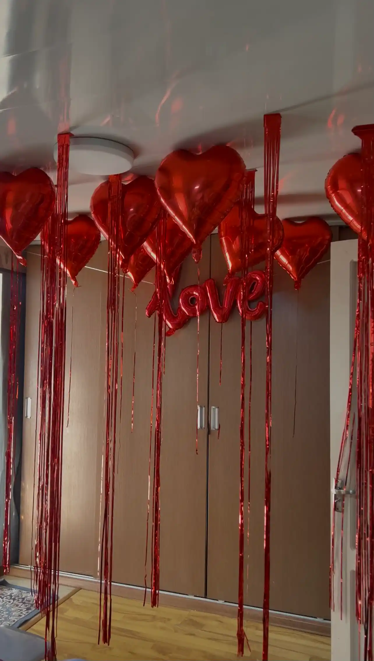 Шары I LOVE YOU и сердечко для романтической ночи, MARRY ME и на день рождения, 14 февраля