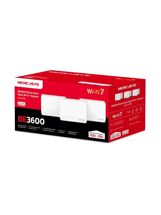 Mesh Wi-Fi 7 tizimi Mercusys Halo H27BE, BE3600