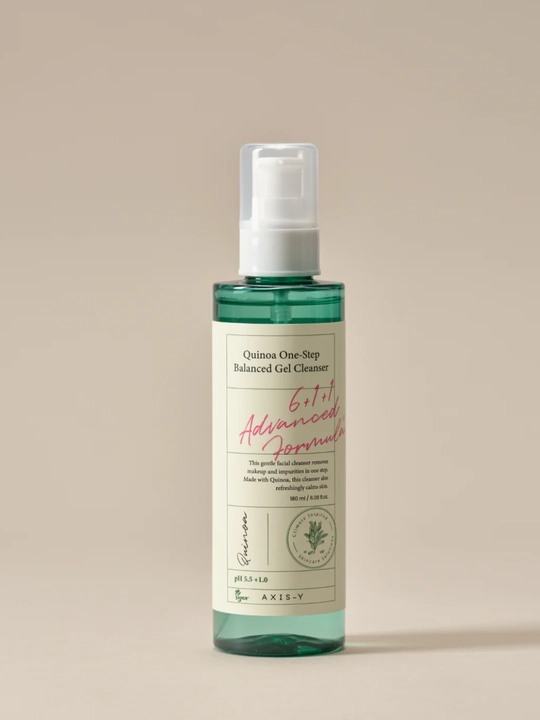 Очищающий гель для лица AXIS-Y Quinoa One-Step Balanced Gel Cleanser - 