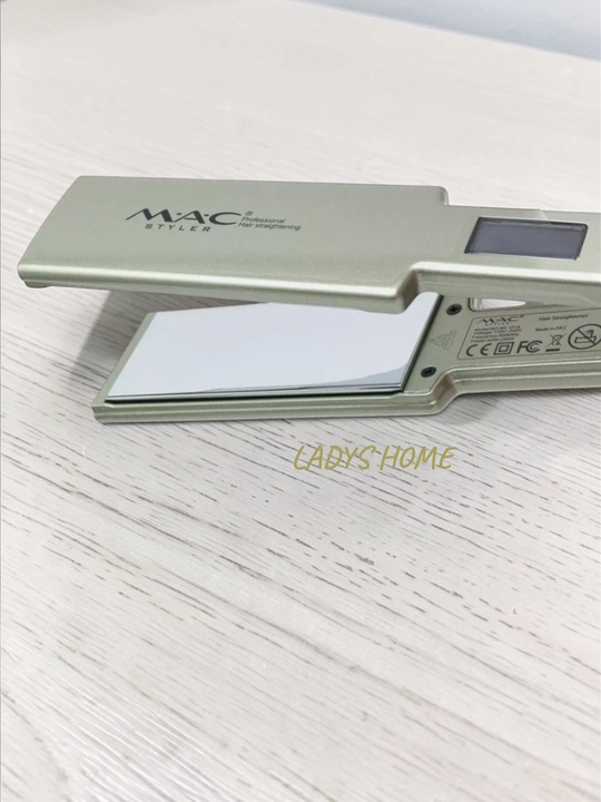 MAC Styler PRO professional soch tekislagich – titan plastinali dazmol-ployka