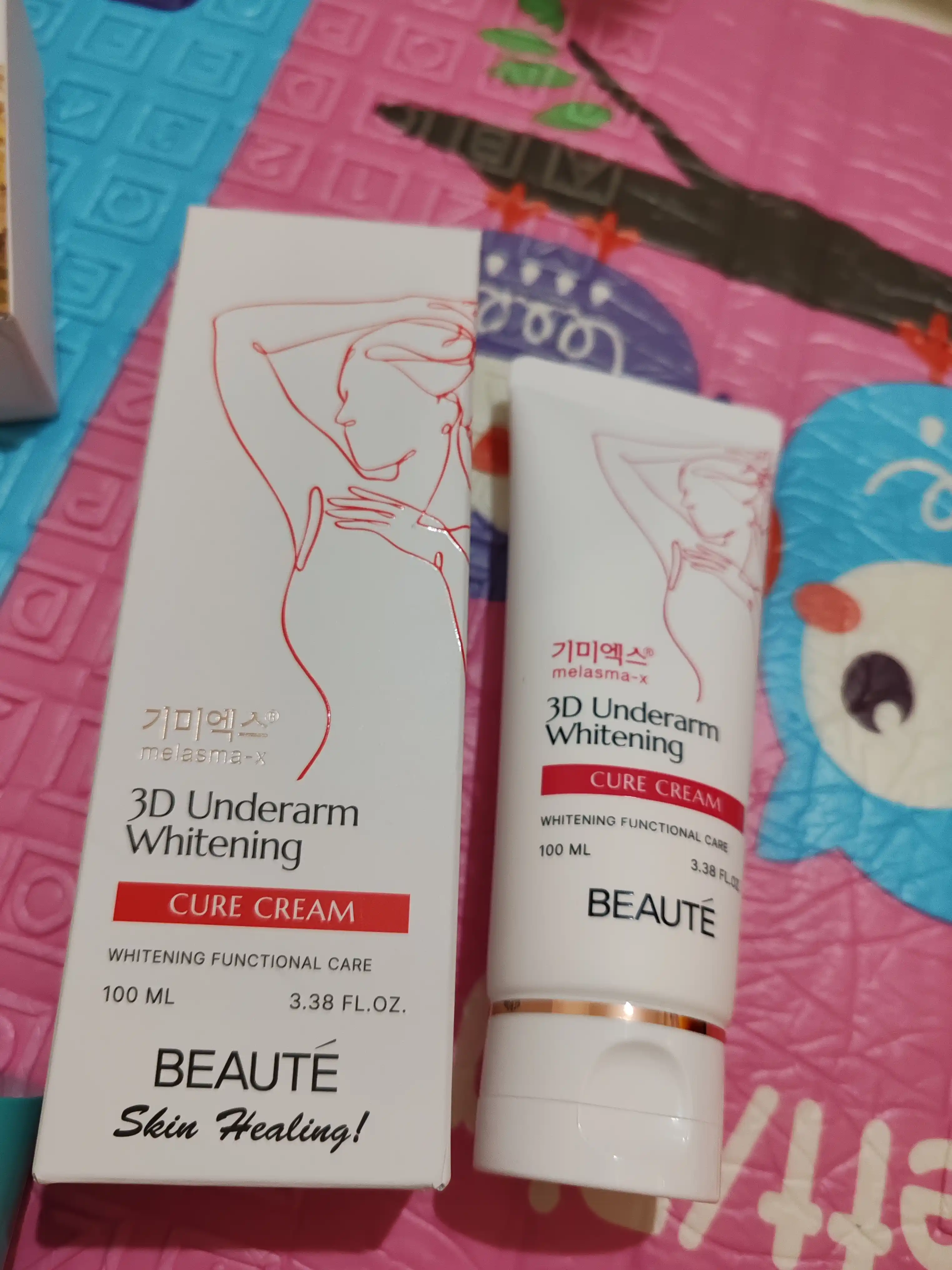 Nozik joylar uchun terini oqartiruvchi krem Melasma-X 3D Underarm Whitening Cure Cream, 100 ml