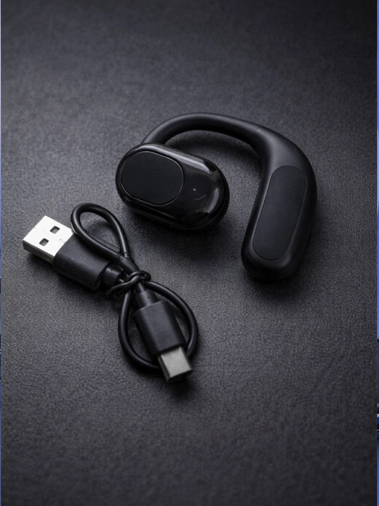 Simsiz Bluetooth quloqchin, bir quloq uchun garnitura, mikrofoni bilan, unisex