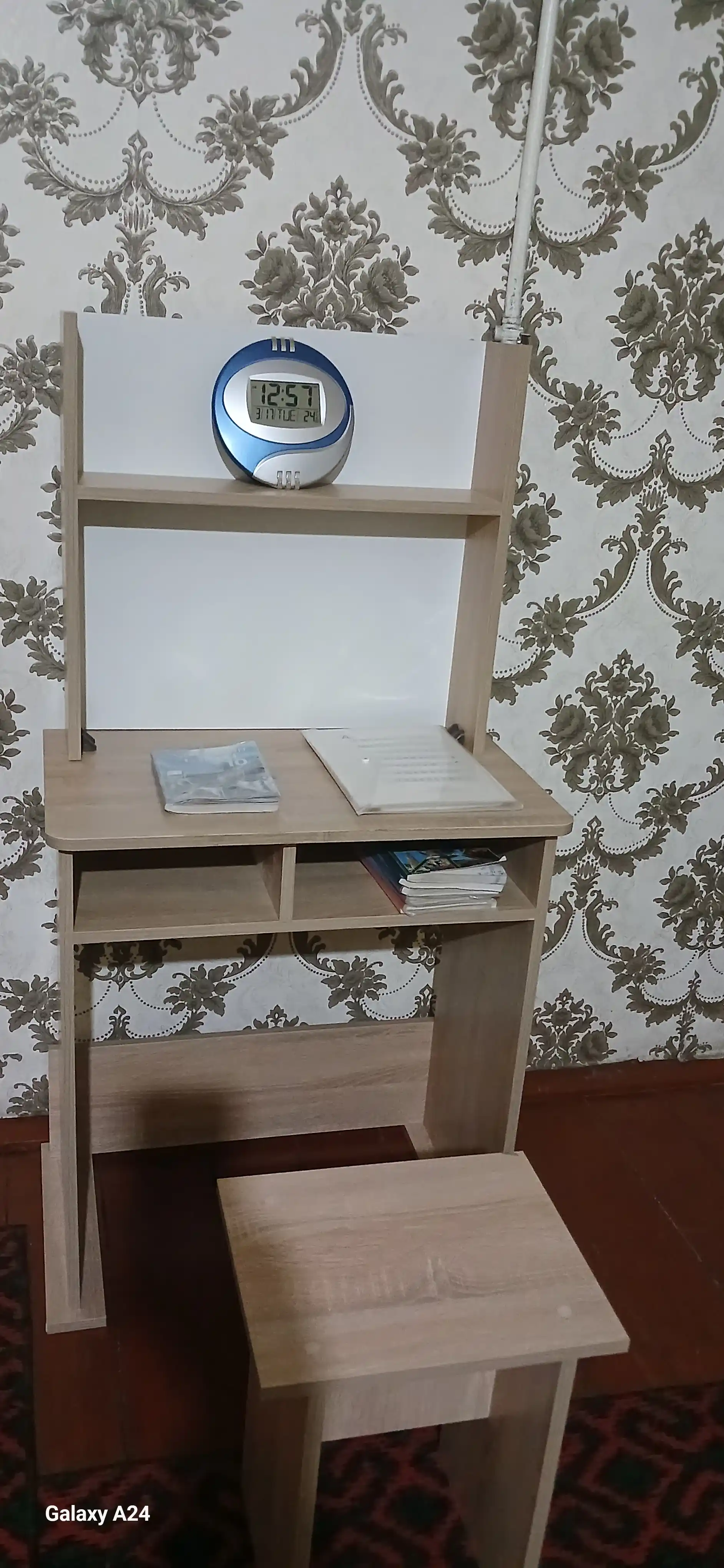 Универсальный стол для работы и учебы, 75x66x40 см, в сборе, со стулом