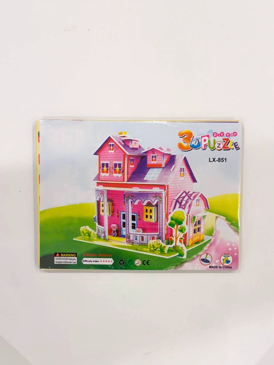 3D пазл, игрушка своими руками - 
