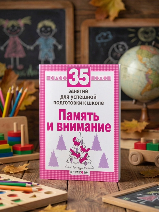 35 mashg'ulot maktabga tayyorlanish uchun. Xotira va e'tibor. N. Terentyeva