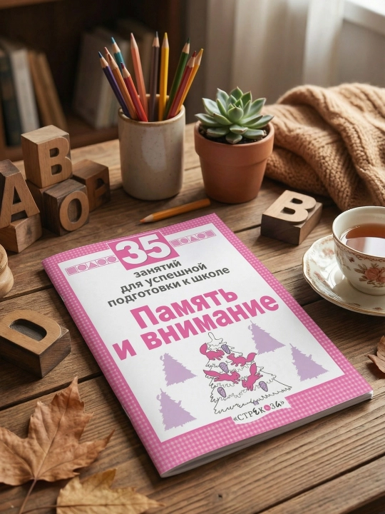 35 mashg'ulot maktabga tayyorlanish uchun. Xotira va e'tibor. N. Terentyeva